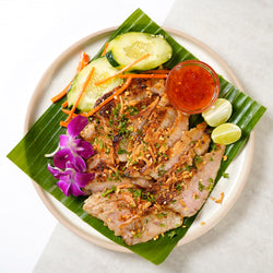豐食 FEAST 網上訂外賣到會 / 派對到會 / Party Food Catering Service Hong Kong: 泰式燒豬頸肉 Thai Style Grilled Pork Neck