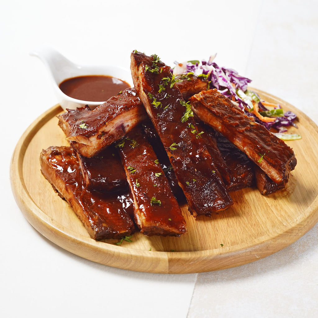 豐食 FEAST 網上訂外賣到會 / 派對到會 / Party Food Catering Service Hong Kong: BBQ醬烤豬肋骨 BBQ Pork Ribs