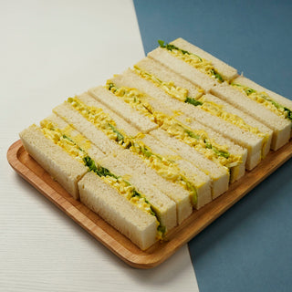 豐食 FEAST 網上訂外賣到會 / 派對到會 / Party Food Catering Service Hong Kong: 芥末蛋沙律手指三文治 Wasabi Egg Mayo Finger Sandwiches