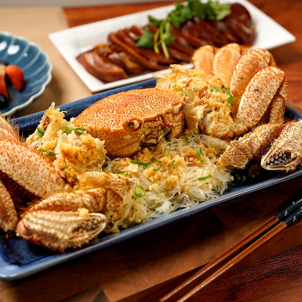 父親節優惠 以 $299半價加購「金蒜粉絲蒸北海道毛蟹」- 豐食 FEAST 到會 | Father's Day Special Promotion - FEAST Catering & Food Delivery