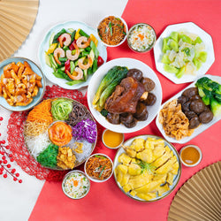 網上訂新年中菜到會套餐 (10-12人) | 中式到會外賣 | Order Online: CNY Chinese Catering Set (10-12 Persons) | Chinese New Year Food Delivery - 豐食 FEAST
