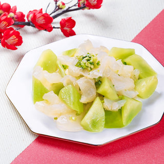 豐食 FEAST 網上訂外賣到會 / 派對到會 / Party Food Catering Service Hong Kong: 蔥油海蜇頭拼萵筍 Chinese Jelly Fish & Celtuce Salad