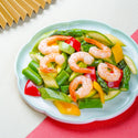 豐食 FEAST 網上訂外賣到會 / 派對到會 / Party Food Catering Service Hong Kong: 蘆筍翠玉瓜炒蝦仁 Sautéed Shrimp with Asparagus & Zucchini