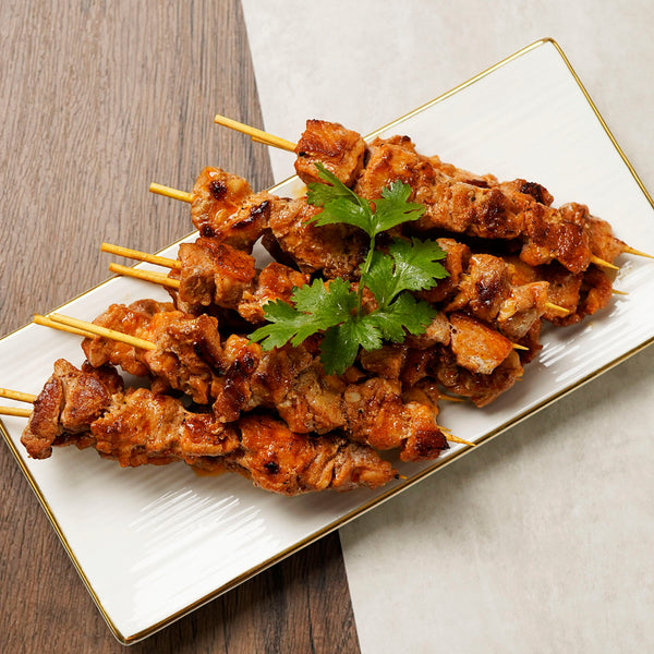 豐食 FEAST 網上訂外賣到會 / 派對到會 / Party Food Catering Service Hong Kong: 藤椒豬肉串燒 Spicy Pork Skewers
