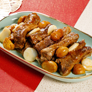 豐食 FEAST 網上訂外賣到會 / 派對到會 / Party Food Catering Service Hong Kong: 栗子炆和牛肋肉 Braised Wagyu Beef Rib Finger with Chestnut