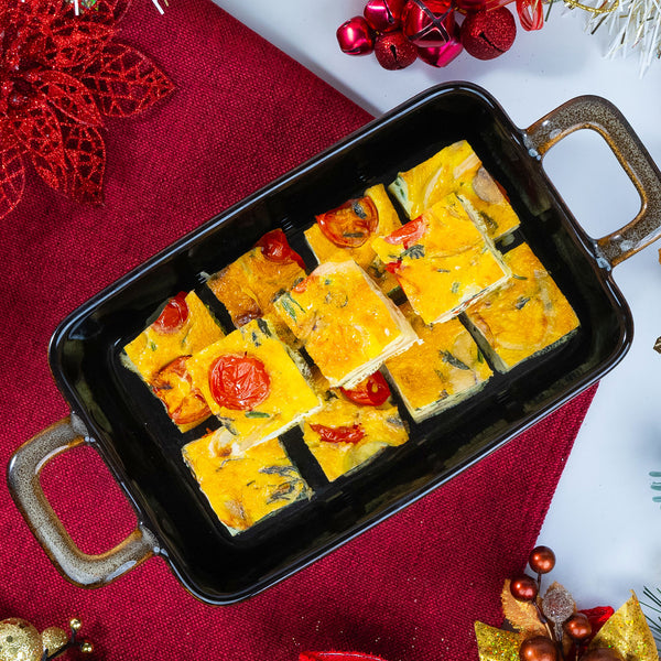 豐食 FEAST 網上訂外賣到會 / 派對到會 / Party Food Catering Service Hong Kong: 迷你意式菠菜車厘茄焗蛋 Mini Spinach & Cherry Tomato Frittata
