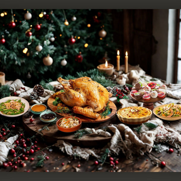 烤火雞節日到會套餐 6-8人 (原價HK$2,613，折扣優惠75折 )