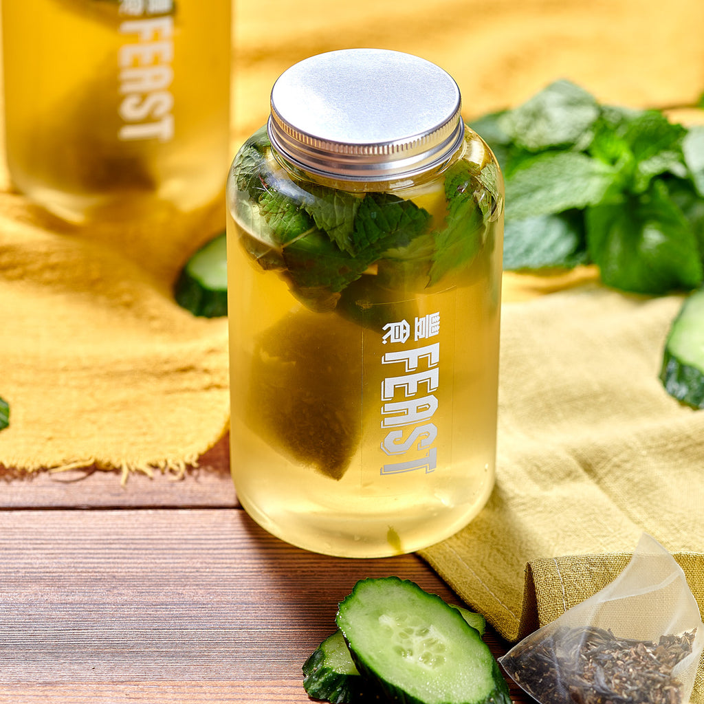 豐食 FEAST 網上訂外賣到會 / 派對到會 / Party Food Catering Service Hong Kong: 青瓜檸檬薄荷果茶 Cucumber & Lemon Mint Fruit Tea