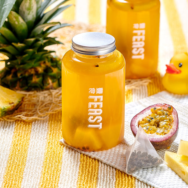 豐食 FEAST 網上訂外賣到會 / 派對到會 / Party Food Catering Service Hong Kong: 百香鳳梨烏龍果茶 Passion Fruit & Pineapple Oolong Fruit Tea